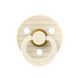 Соска пустышка BIBS Studio Colour Latex Round (круглая) Pin &ndash; Ivory / Vanilla, 2й размер 6-18месяцев 101905 фото 4