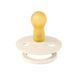 Соска пустышка BIBS Studio Colour Latex Round (круглая) Pin &ndash; Ivory / Vanilla, 2й размер 6-18месяцев 101905 фото 3