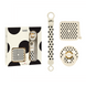 Подарочный набор держатель, контейнер и пустышка BIBS Gift Set Polka Soothe & Go Latex &ndash; Ivory / Black, 2й размер 6-18 месяцев 101914 фото 1