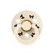 Соска пустышка BIBS Pacifier Colour Holiday Bow Latex Round (круглая) &ndash; Ivory Plum 2й размер 6-18 месяцев 101859 фото