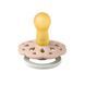 Соска пустушка BIBS Boheme Latex Round (кругла) &ndash; Blush GLOW (світиться в темряві), 1й розмір 0-6місяців 101576 фото 3